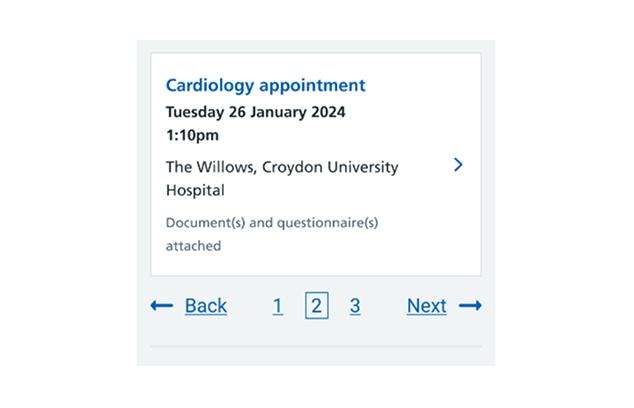A screenshot of the design ideation for adapting the gov.uk component