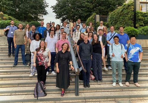 Group photo of the members of the NHS England Data Science Team